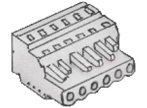 Гнездовой разъем WAGO 231-104/026-000, 4 pin, 320В, 16А, CS: 5мм, (1 шт)