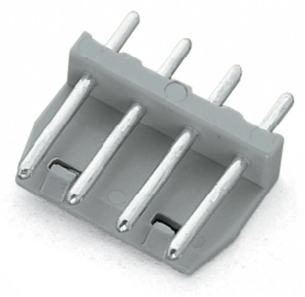 Штифтовая планка 1мм, WAGO 252-954, 4 pin, CS: 3.50мм, (1000 шт)