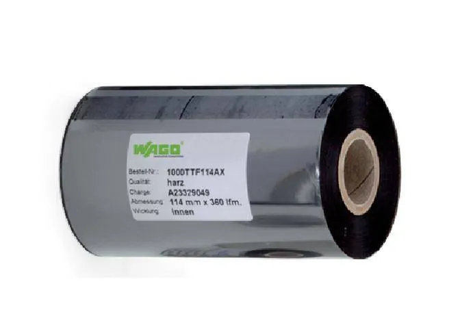 Лента для термопереноса чернил WAGO 258-150, (1 шт)