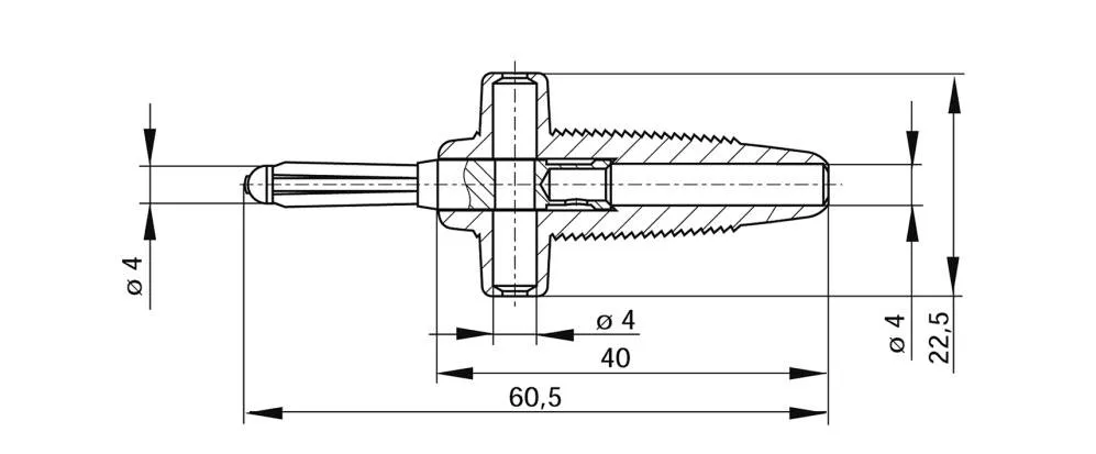 931667104, SKS-HIRSCHMANN VON 30 - Банановый штекер, Ø-контакта: 4 мм, зеленый : 1 шт.