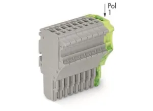 Внутренний разъём WAGO 2020-110/000-036, 10 pin, 0.5мм²-1.5мм², 500В, 13.5А, CS: 3.5мм, (1 шт)