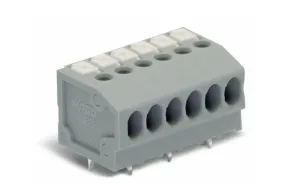 Клемма печатной платы WAGO 805-116, 16 pin, 0.2мм²-1.5мм², 320В, 17.5А, CS: 3.5мм, (1 шт)