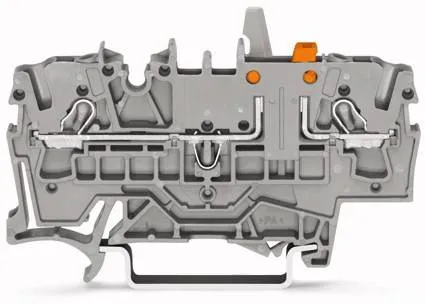 N клемма WAGO 2002-1672/401-000, 2 pin, 0.25мм² - 4мм², 400В, 16А, (50 шт)