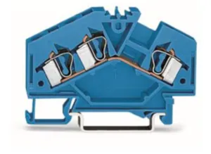 Проходная клеммная колодка WAGO 281-651, 1 pin, 0.08мм²-4.0мм², 800В, 32А, (1 шт)