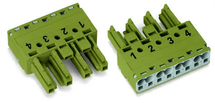 Разъем питания сети WAGO 770-284/081-000, 4 pin, 400В, 25А, (50 шт)