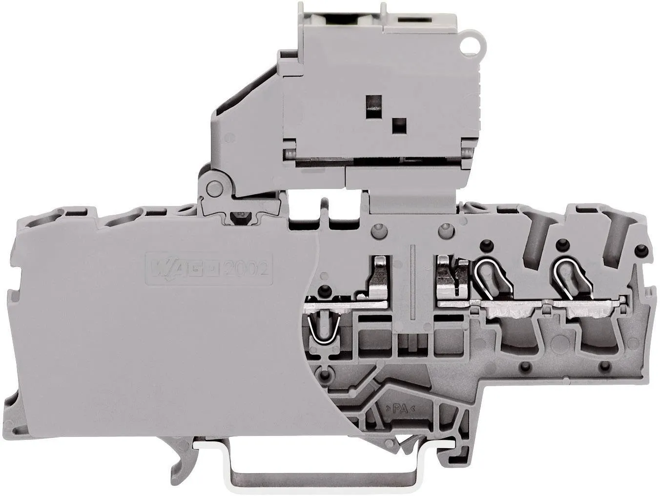 Клемма предохранителя WAGO 2002-1811, 0.25мм² - 4мм², 250В, 6.3А, конф: L, (1 шт)