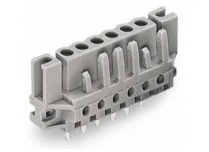 Гнездовой разъем WAGO 232-137/047-000, 7 pin, 320В, 12А, CS: 5мм, (1 шт)