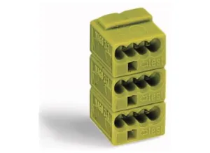 Гнездовая клеммная колодка WAGO 243-744/000-007, 4 pin, 0.5мм²-1.0мм², 7А, (1 шт)