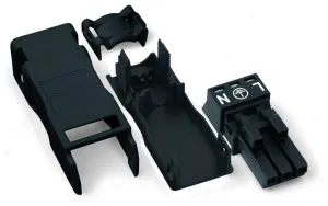 Гнездо WAGO 890-103, 3 pin, 0.25мм²-1.5мм², 250В, 16А, (1 шт)