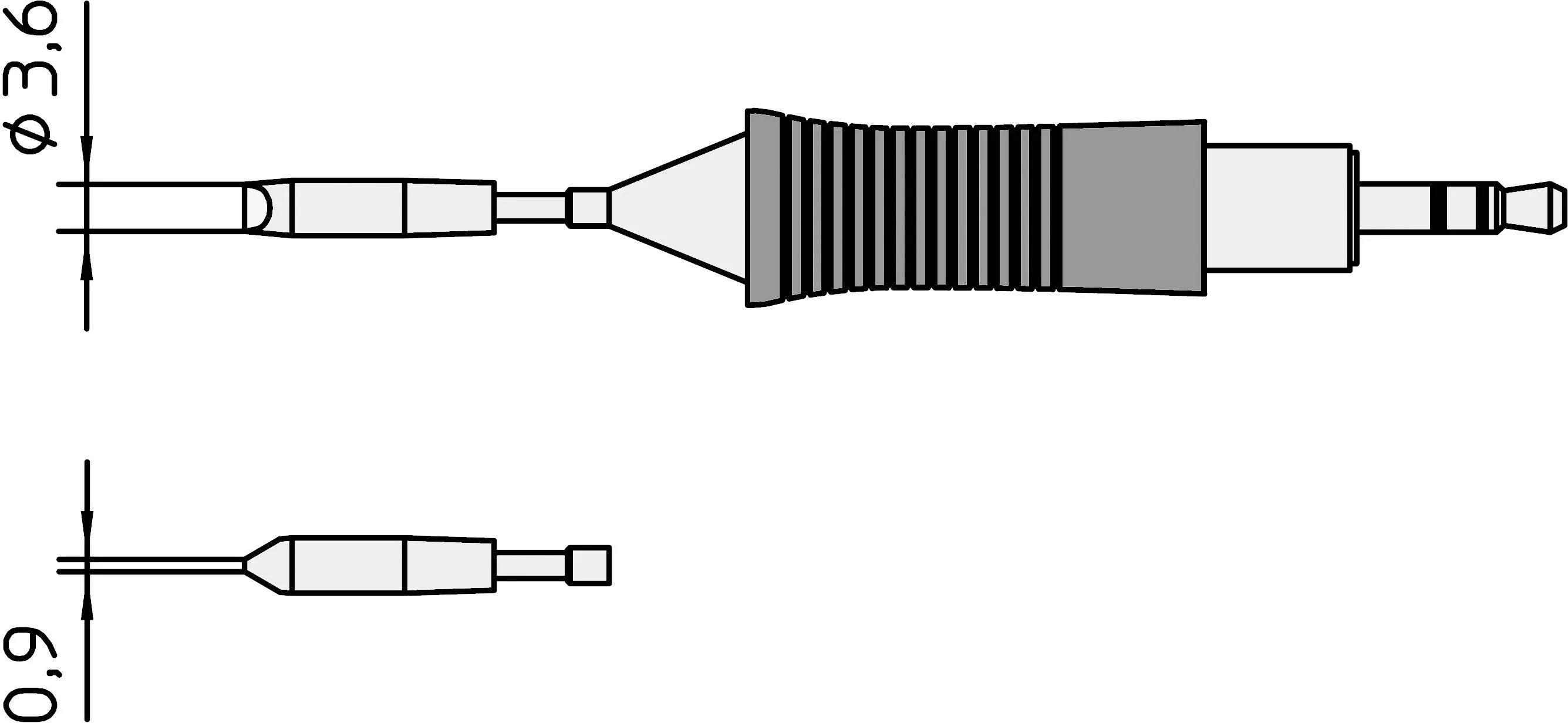 Паяльное жало Weller T0054461199N RTM 036 S