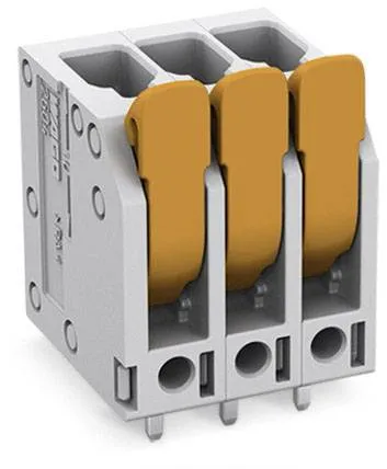 Клемма для печатной платы WAGO 2604-3107, 7 pin, 0.20мм² - 4мм², 630В, 32А, CS: 5мм, (1 шт)