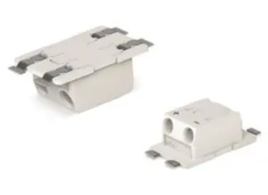 Клемма печатной платы WAGO 2070-522/998-406, 2 pin, 0.2мм²-0.75мм², 320В, 9А, CS: 6.5мм, (1 шт)