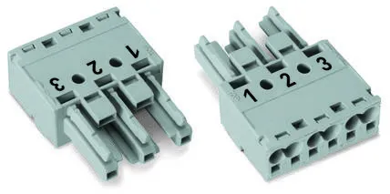 Разъем питания сети WAGO 770-263/073-000, 3 pin, 250В, 25А, (100 шт)
