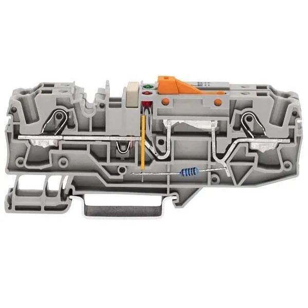 N клемма WAGO 2006-1671/1000-848, 4 pin, 0.50мм² - 10мм², 500В, 30А, конф: L, (1 шт)