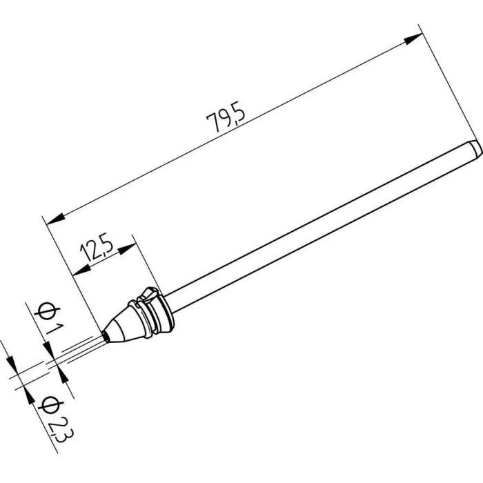 Наконечник для распайки Ersa 0742ED1023 