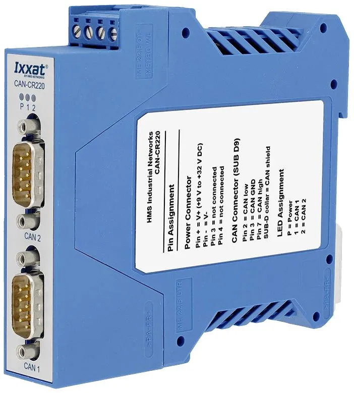 CAN повторитель Ixxat 1.01.0067.44300 CAN-CR220 от 2.0 кВ