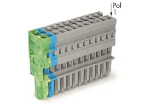 Внутренний разъём WAGO 769-113/000-039, 13 pin, 0.08мм²-4.0мм², 500В, 32А, CS: 5мм, (1 шт)