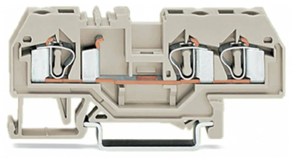 Клемма WAGO 281-993, 3 pin, 0.08мм² - 4мм², 550В, 30А, конф: L, (50 шт)