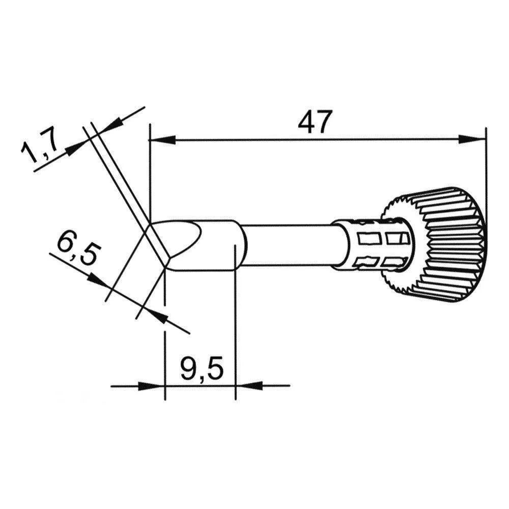 Паяльное жало Ersa 0102CDLF65 