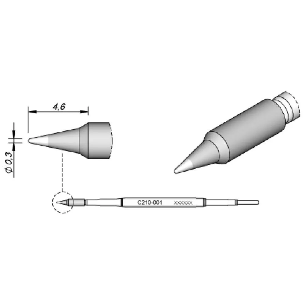 Паяльное жало JBC Tools C210020 