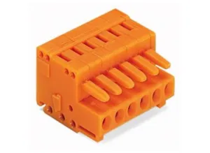 Гнездовой разъем WAGO 734-219, 19 pin, 160В, 10А, CS: 3.81мм, (1 шт)
