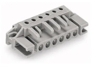 Гнездовой разъем WAGO 232-237/047-000, 7 pin, 320В, 12А, CS: 5мм, (1 шт)