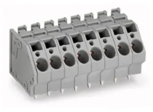 Клемма печатной платы WAGO 745-303/000-016/999-950, 3 pin, 0.2мм²-6.0мм², 275В, 37А, CS: 7.5мм, (1 шт)