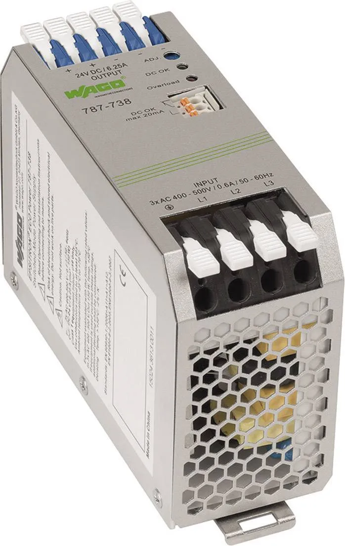 Блок питания на DIN-рейке WAGO 787-738 EPSITRON®