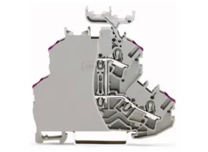 Двухуровневый клеммный блок WAGO 2002-2238/099-000, 2 pin, 0.25мм²-4.0мм², 800В, 24А, (1 шт)