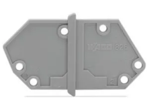 Торцевая пластина WAGO 826-158, (1 шт)