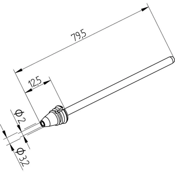 Наконечник для распайки Ersa 0742ED2032 