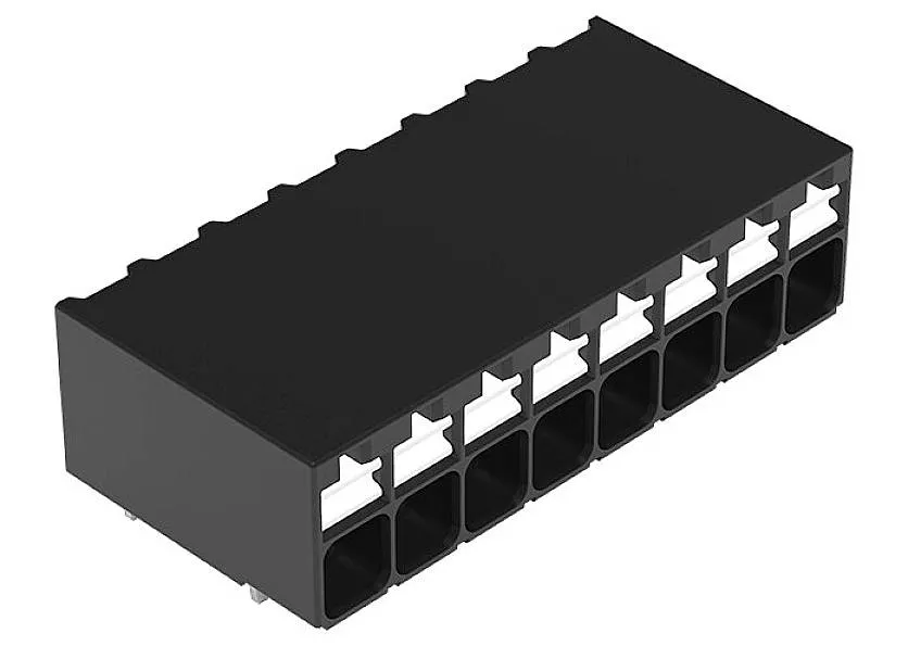 Клемма для печатной платы WAGO 2086-1208/300-000, 8 pin, 0.14мм² - 1.50мм², 320В, 17.5А, CS: 3.50мм, (1 шт)