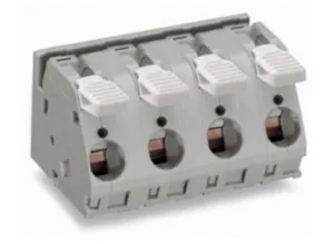 Клемма печатной платы WAGO 2716-252, 2 pin, 1.5мм²-16мм², 1000В, 76А, CS: 15мм, (1 шт)