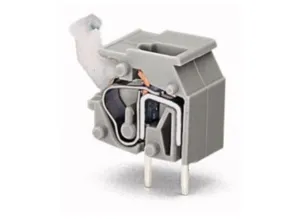 Клемма печатной платы WAGO 255-763, 1 pin, 0.08мм²-2.5мм², 1000В, 24А, CS: 10мм, (1 шт)