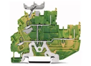 Двухуровневая клемма WAGO 2022-2237, 2 pin, 0.75мм²-4.0мм², 24В, 28А, (1 шт)