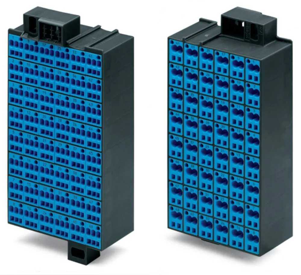 Клеммы для матричной коммутации WAGO 726-541, 48 pin, 0.08мм² - 1.50мм², 10А, (10 шт)