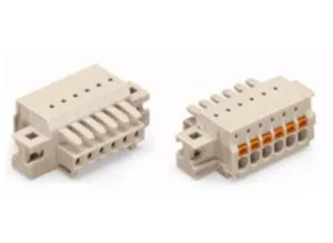 Гнездовой разъем WAGO 2734-108/031-000, 8 pin, 160В, 10А, CS: 3.5мм, (1 шт)