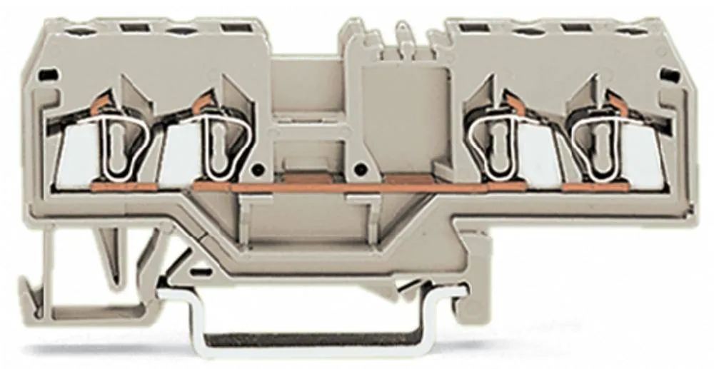 Клемма WAGO 280-999, 4 pin, 0.20мм² - 2.50мм², 550В, 20А, конф: L, (100 шт)