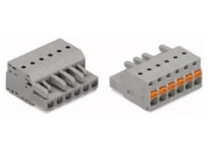 Гнездовой разъем WAGO 2231-103/026-000/133-000, 3 pin, 320В, 16А, CS: 5мм, (1 шт)