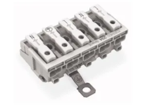 Клемма подключения к сети WAGO 294-8415, 5 pin, 0.5мм²-2.5мм², 24А, (1 шт)