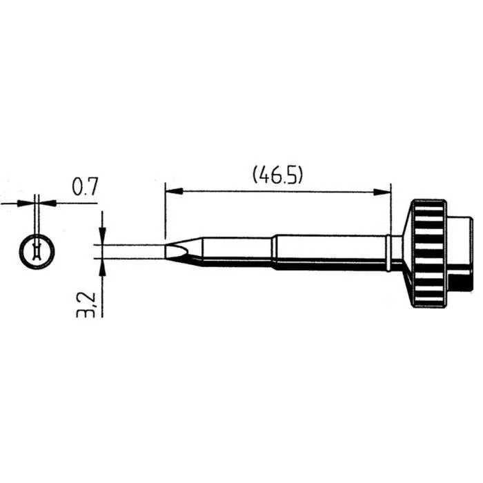 Паяльное жало Ersa 0612EDLF 
