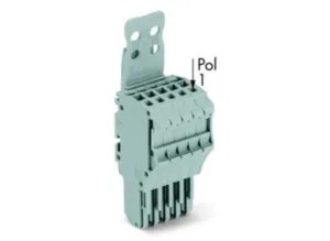 Внутренний разъём WAGO 2020-105/143-000, 5 pin, 0.5мм²-1.5мм², 500В, 13.5А, CS: 3.5мм, (1 шт)