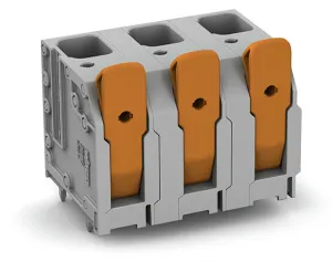 Клемма печатной платы WAGO 2616-3353, 3 pin, 0.75мм²-16мм², 1000В, 76А, CS: 15мм, (1 шт)