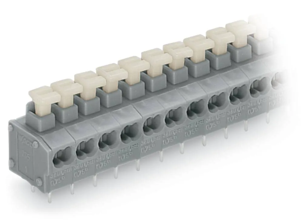 Быстроразъемная клемма WAGO 235-454/331-000, 4 pin, 0.20мм² - 0.75мм², 320В, 10А, CS: 5мм;5.08мм, (220 шт)