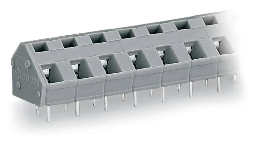 Быстроразъемная клемма WAGO 236-502/000-009/999-950, 2 pin, 0.08мм² - 2.50мм², 275В, 16А, CS: 7.50мм;7.62мм, (280 шт)