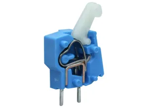 Модульный клеммный блок печатной платы WAGO 257-744, 1 pin, 0.08мм²-2.5мм², 320В, 24А, CS: 5мм, (1 шт)