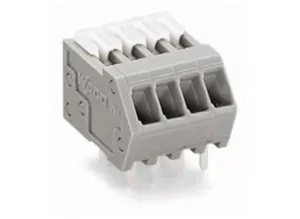 Клемма печатной платы WAGO 218-105, 5 pin, 0.08мм²-0.5мм², 160В, 6А, CS: 2.5мм, (1 шт)