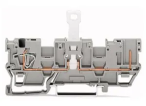 Держатель клеммы с размыкателем WAGO 769-213, 1 pin, 0.08мм²-4.0мм², 250В, 16А, (1 шт)