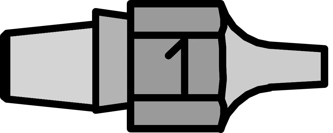 Насадка для распайки Weller T0051314199 DX 111