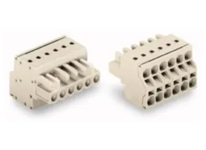 Гнездовой разъем WAGO 721-2105/026-000/134-000, 5 pin, 320В, 16А, CS: 5мм, (1 шт)